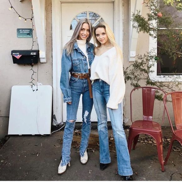 Revice Denim Jeans Farrah Vintage Distressed High Waisted Handmade Straight 26 - Picture 2 of 11